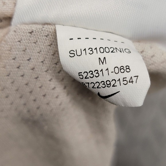 V80 Nike Running Racerback Tank‎ Top Micromesh Womens Medium 523311 Tan Beige - Picture 4 of 12